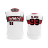 3796 MENS SPORT CREW NECK SLEEVELESS WHITE-1
