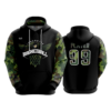 3786 UNISEX FLEECE HOODY LANCASTER-GALES-CAMO