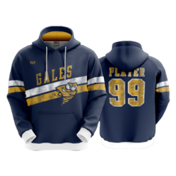 3786 UNISEX FLEECE HOODY LANCASTER-GALES-DISTRESS