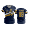 3786 WOMENS V NECK LANCASTER-GALES-DISTRESS