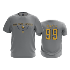 3786 MENS SPORT CREW NECK LANCASTER-GALES-HERE-COMES
