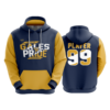 3786 UNISEX FLEECE HOODY LANCASTER-GALES-PRIDE-BARS