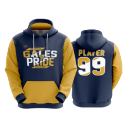 3786 UNISEX FLEECE HOODY LANCASTER-GALES-PRIDE-BARS