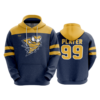 3786 UNISEX FLEECE HOODY LANCASTER-GALES-SPECKLE