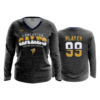 3786 WOMENS V NECK LONGSLEEVE LANCASTER-GALES
