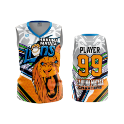 2379 WOMENS V NECK SLEEVELESS HAKUNA-MATATA-2023