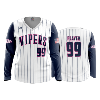 3801 WOMENS V NECK LONGSLEEVE GC-VIPERS-2024-2