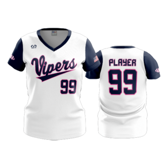 3801 WOMENS V NECK GC-VIPERS-2024-3