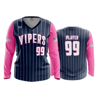 3801 WOMENS V NECK LONGSLEEVE GC-VIPERS-2024-4