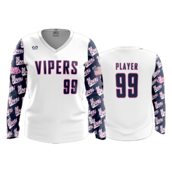 3801 WOMENS V NECK LONGSLEEVE GC-VIPERS-2024-5