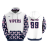 3801 UNISEX FLEECE HOODY GC-VIPERS-2024-5