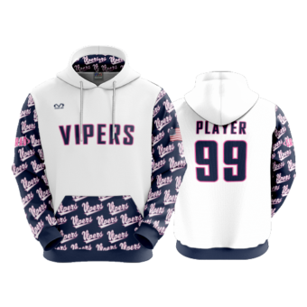 3801 UNISEX FLEECE HOODY GC-VIPERS-2024-5