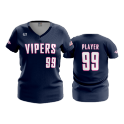 3801 WOMENS V NECK GC-VIPERS-2024-6