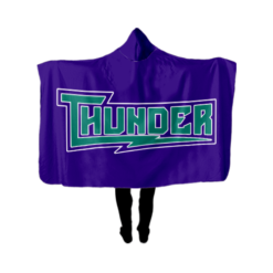 3809 UNISEX FAN WRAP HOODY THUNDER-FP-1