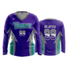 3809 WOMENS V NECK LONGSLEEVE THUNDER-FP-2