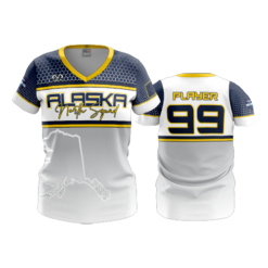 3815 WOMENS V NECK ALASKA-NORTH-2