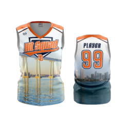 3808 WOMENS V NECK SLEEVELESS HIT-SQUAD-2