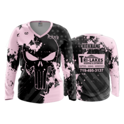 3804 WOMENS V NECK LONGSLEEVE TRI-LAKES-1