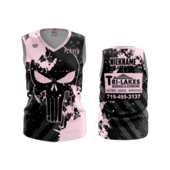 3804 WOMENS V NECK SLEEVELESS TRI-LAKES-1