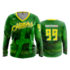 3811 WOMENS V NECK LONGSLEEVE HITTERS-1