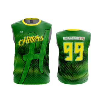 3811 MENS SPORT CREW NECK SLEEVELESS HITTERS-1