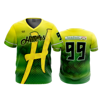 3811 MENS SPORT V NECK HITTERS-2