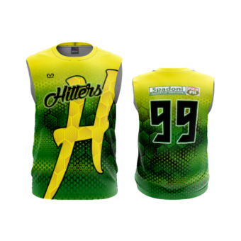3811 MENS SPORT CREW NECK SLEEVELESS HITTERS-2