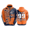 3800 UNISEX FLEECE HOODY EC-BULLETS-1