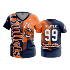 3800 WOMENS V NECK EC-BULLETS-2
