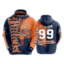3800 UNISEX FLEECE HOODY EC-BULLETS-2