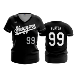 3797 WOMENS V NECK SLUGGERS-1