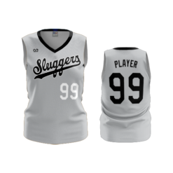 3797 WOMENS V NECK SLEEVELESS SLUGGERS-2