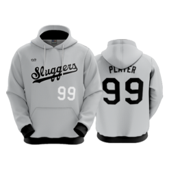3797 UNISEX FLEECE HOODY SLUGGERS-2