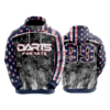 2386 UNISEX FLEECE HOODY DARTS-FOR-VETS-1