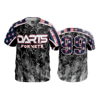2386 MENS FULL BUTTON DOWN DARTS-FOR-VETS-1