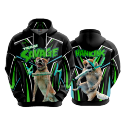 3812 UNISEX FLEECE HOODY TEAM-SAVAGE-1