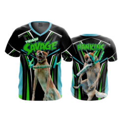 3812 MENS SPORT V NECK TEAM-SAVAGE-1