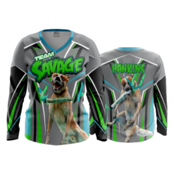 3812 WOMENS V NECK LONGSLEEVE TEAM-SAVAGE-2