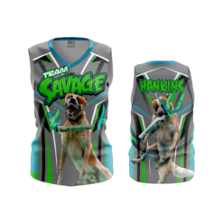 3812 WOMENS V NECK SLEEVELESS TEAM-SAVAGE-2