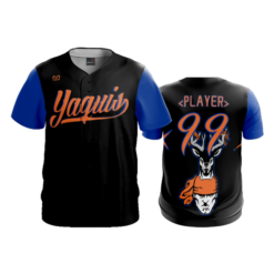 1368 MENS FULL BUTTON DOWN YAQUIS-BLK-BLU-SPIRIT