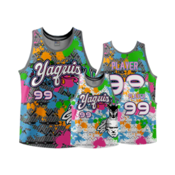 1368 MENS REVERSIBLE BASKETBALL TANK YAQUIS
