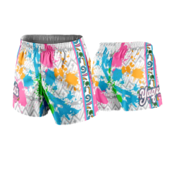 1368 UNISEX HIGH RISE BASKETBALL SHORTS 1PLY YAQUIS
