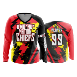 2664 WOMENS V NECK LONGSLEEVE UMOnHOn-NATION