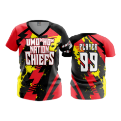 2664 WOMENS V NECK UMOnHOn-NATION