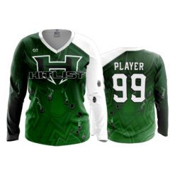 3814 WOMENS V NECK LONGSLEEVE HITLIST-1