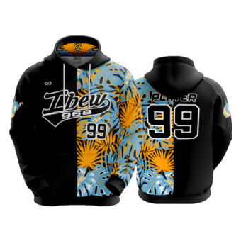 2944 UNISEX FLEECE HOODY IBEW-968-1