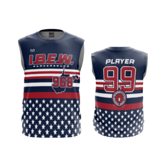 2944 MENS SPORT CREW NECK SLEEVELESS IBEW-968-2
