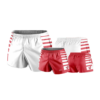 2457 WOMENS ULTRA HIGH RISE BASKETBALL REVERSIBLE SHORT