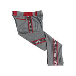 3819 MENS BALLPARK CHARCOAL BRAID PANTS CRUSHERS-1