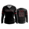 3819 WOMENS V NECK LONGSLEEVE CRUSHERS-2